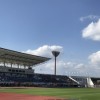 ポカリスエットスタジアムで県の陸上記録会